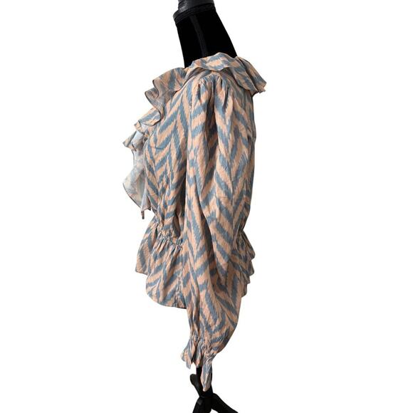 Ulla Johnson Kalila Blouse in Birch in Pink - Size 12 - Picture 3 of 4